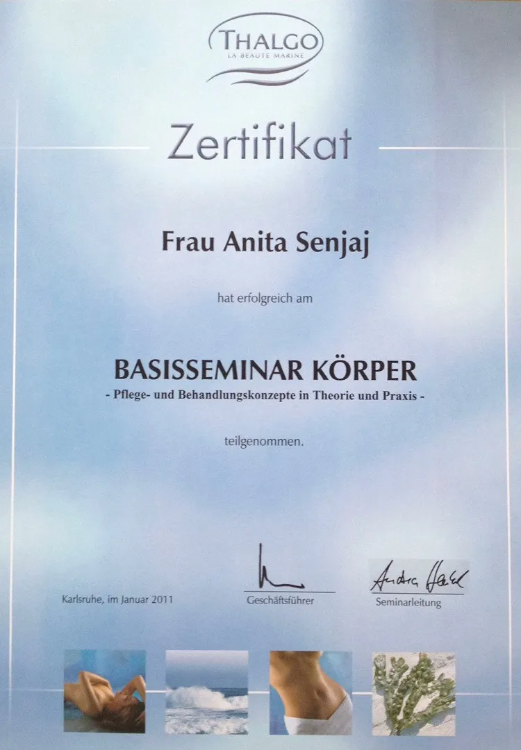 Spa zertifikate